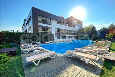 Apartament mobilat cu 2 camere | piscina | garaj - 1