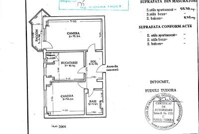 Apartament cu 2 camere decomandat, mobilat în Faleza Nord