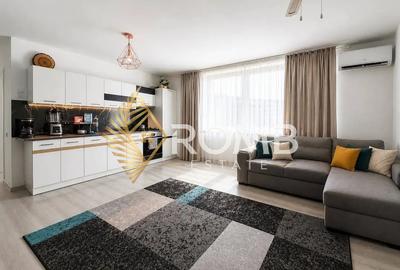 Apartament cu 2 camere semidecomandat, mobilat în Florești