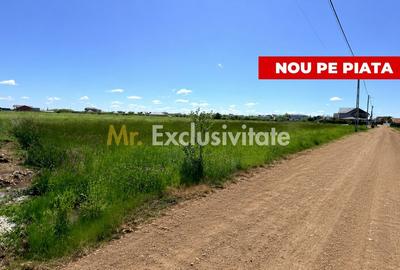 Teren Construcții intravilan de 500 mp, în Bradu