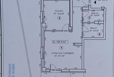 De vânzare apartament 3 camere, central - 19