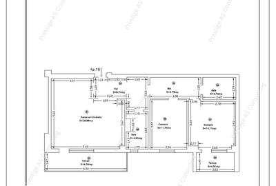Apartament 3 camere 2 bai Torontalului de inchiriat - 11