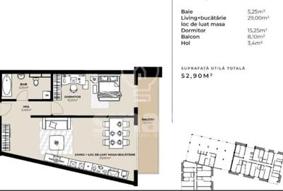 Apartament 2 camere, bloc nou, Marasti - 4