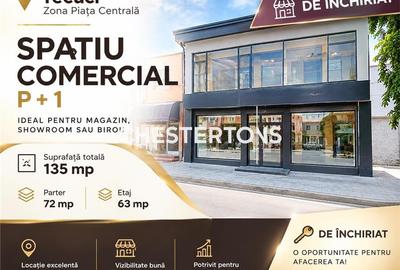 Spatiu comercial de inchiriat , 135 mp – Tecuci, Piata Centrala - 1