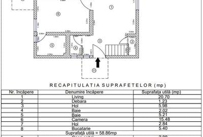 Casă individuală cu 4 camere în Snagov