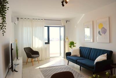 Apartament cu 2 camere decomandat, mobilat în Străulești