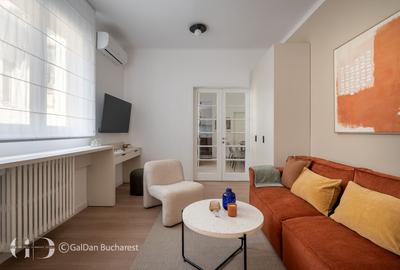 Apartament cu 3 camere, mobilat în Cișmigiu