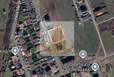 Teren Construcții intravilan de 611 mp, în Moșnița Nouă