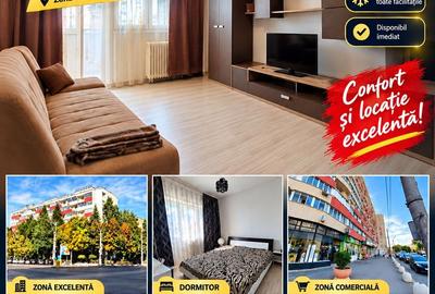 Apartament cu 3 camere decomandat, mobilat în Berceni
