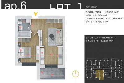 Apartament cu 2 camere semidecomandat în Theodor Pallady