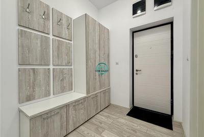 Apartament cu 2 camere de inchiriat, mobilat si utilat, bloc nou, la 1,5 km de U - 9