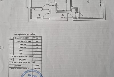 Apartament 3 camere-Ansamblu Rezidential finalizat-2 min Metrou-Mobilat/Utilat - 9