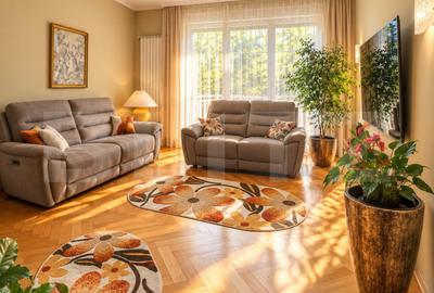 Apartament cu 2 camere decomandat, mobilat în Central