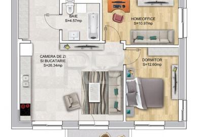 Luxuria Residence | 3 Camere | Investiție cu Chiriaș - 15