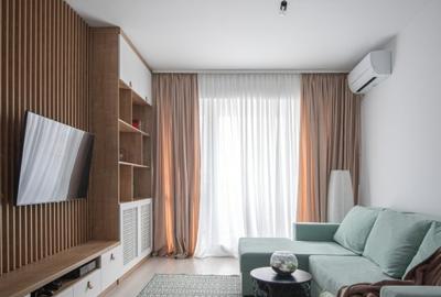 Apartament cu 2 camere decomandat, mobilat în Mihai Bravu
