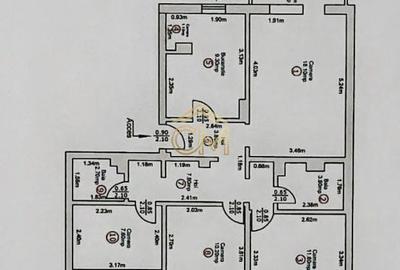 Apartament 4 Camere-2 Bai-2 Balcoane- Pivnita-80 MP - 1