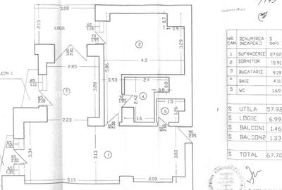 Apartament 2 camere, doua grupri sanitare 67MP | Bd.  Unirii- Acces si Vedere Bd - 12