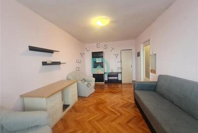 Apartament cu 2 camere semidecomandat, mobilat în Vlahuță