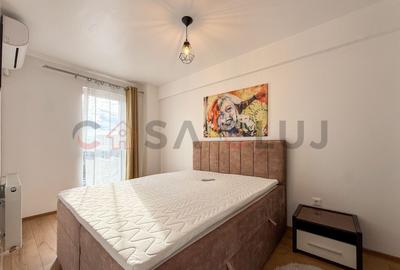 Apartament cu 2 camere semidecomandat, mobilat în Dâmbul Rotund