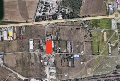 Teren industrial in Constanta 5000 mp cu PUD aprobat Hale AUTOSTRADA - 5