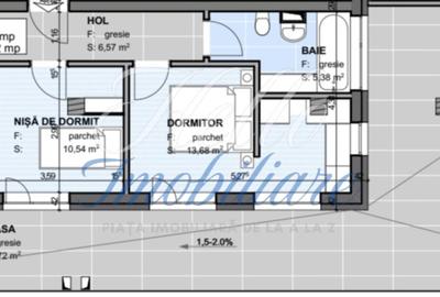 Apartament cu 3 camere semidecomandat în Apahida