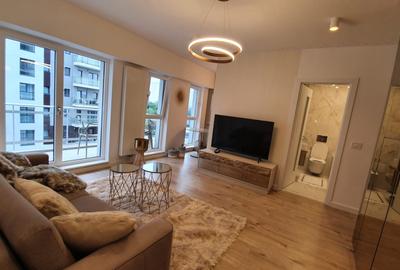 Apartament cu 2 camere semidecomandat, mobilat în Aviației