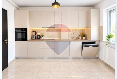 Apartament cu 2 camere decomandat, mobilat în Sânpetru