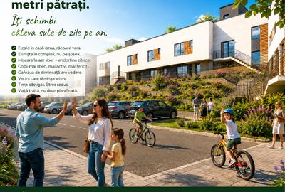 Apartament cu grădină proprie în Veris Pipera Lake – 100 mp utili | Curte 65 mp - 1