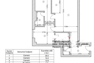 Apartament 3 Camere - 3 Bai - 93.5 MP - Complex Premium - Parcare - Fara TVA - 15