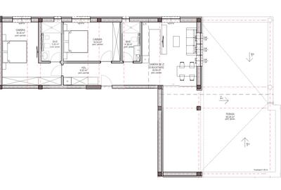 Apartament de vanzare la etaj retras, 3 camere - 1