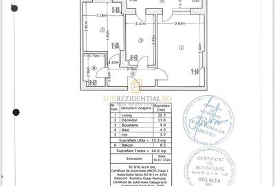 De Inchiriat Apartament 2 camere decomandat, complet mobilat si utilat - 8