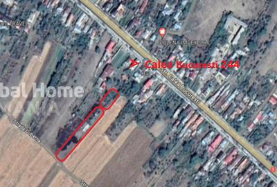 Teren intravilan 2387mp | Intre Cal Bucuresti si Str Guberna | Acces Str Guberna - 1