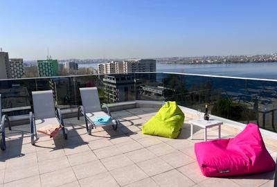 Apartament cu 2 camere semidecomandat, mobilat în Central