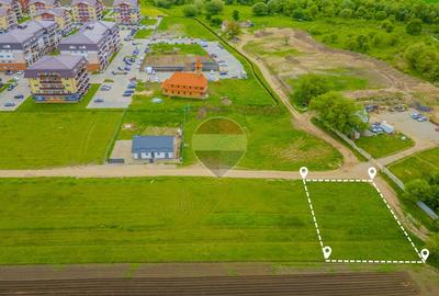 Teren de vanzare in rate la proprietar, intravilan 947 mp Sanpetru - 2