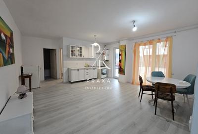 Apartament cu 3 camere semidecomandat, mobilat în Florești