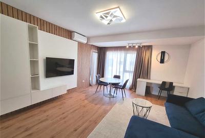 Apartament cu 2 camere semidecomandat, mobilat în Tunari