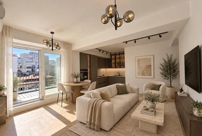 Apartament spectaculos cu 3 camere și terasă panoramică de 41 mp – zona Eminescu - 1