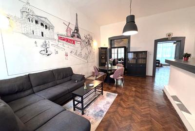 Apartament 2 camere 70 mp, cladire istorica, str Gh Sincai - Central - 12