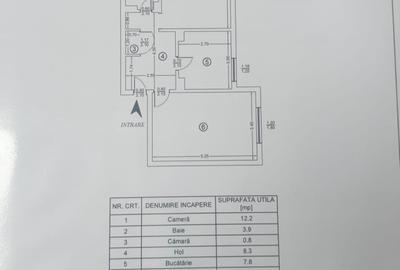Apartament cu 2 camere decomandat în Nicolina