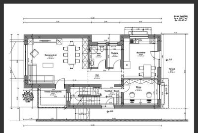Teren autorizat pentru Casa individuala la intrare in Chinteni 600mp front 14ml - 4