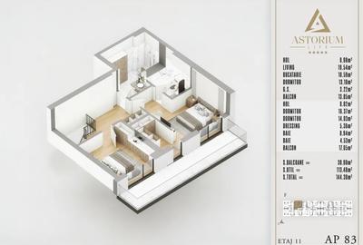 Apartament 4 Camere Premium cu Finisaje de Lux | Rezidențial | Comision 0% - 5