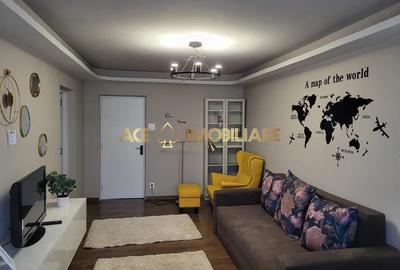 Apartament cu 2 camere semidecomandat, mobilat în Obor