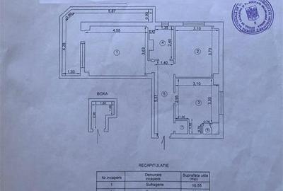 2 camere, 62 mp, balcon 11 m, Mobilat si Utilat, Ultracentral - 11