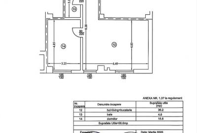 Apartament 2 camere, Conf 1A, Decomandat | Bloc 2018 | 9 Mai - 7