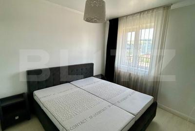 Apartament cu 2 camere semidecomandat, mobilat în Semicentral