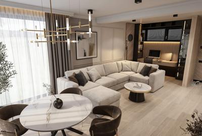 Apartament cu 2 camere decomandat în Chiajna
