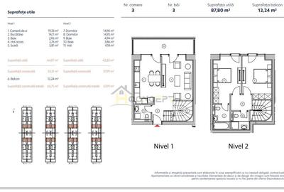 Apartament cu 3 camere decomandat în Nord