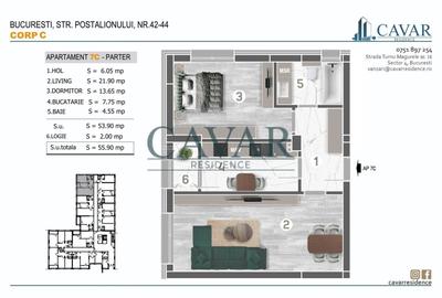 Apartament 2 Camere Decomandat Imobil Finalizat - 11