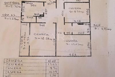 EXCLUSIVITATE. Apartament  4 camere decomandate, zona Primaverii. - 9