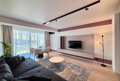 Apartament cu 2 camere semidecomandat, mobilat în Floreasca